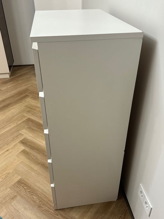 Комод IKEA Мальм 80x48x123 белый