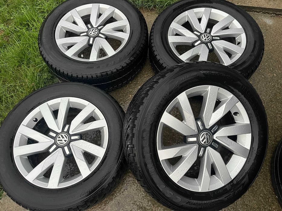 Jante 16 VW Passat B8 JETTA GOLF TOURAN cu anvelope M+S 215/60/16