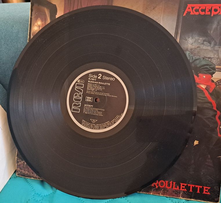 Юбилейна грамофонна плоча Accept