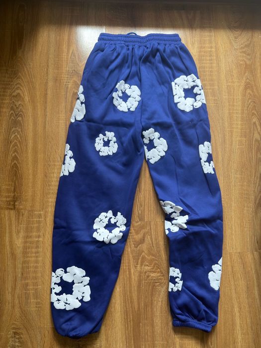 Pantaloni denim tears albastri marimea S