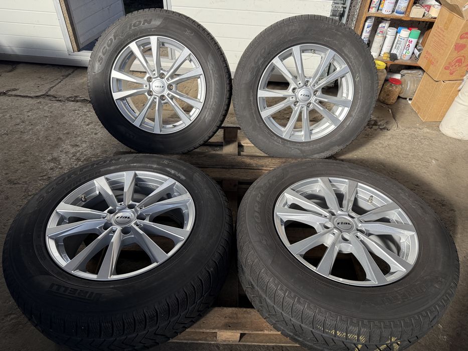 Jante aluminiu pt. Mercedes GLC ML Audi Q5 cu anvelope iarna 235/65 17