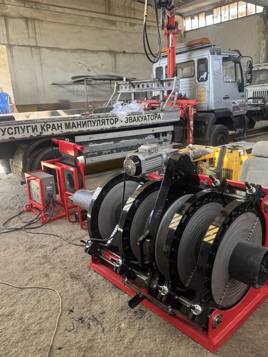 Пайка аппарат для пнд труб от 90 до 630 аренда и услуга