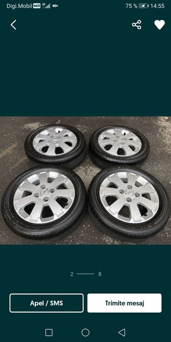 Vand jante opel agila