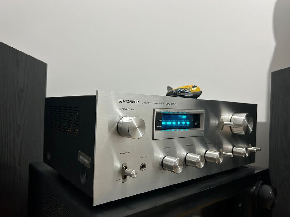 PIONEER SA 508 Blue - Amplificator vintage , sunet de calitate