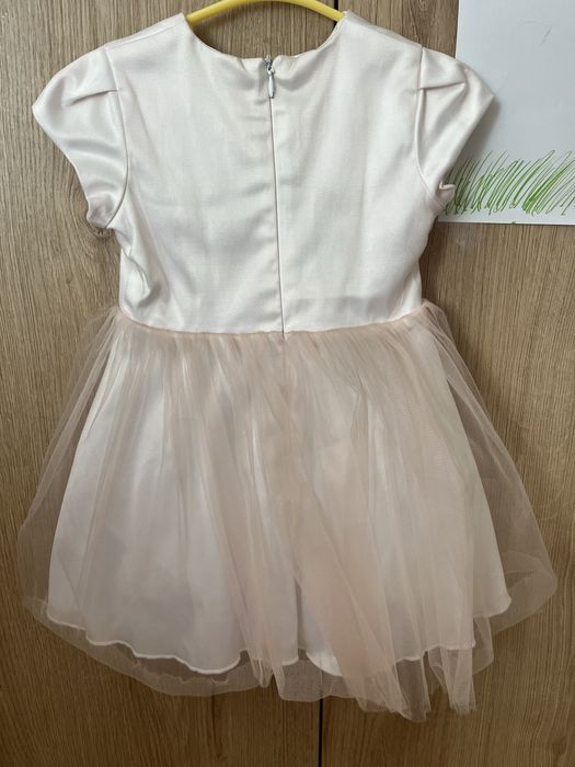 Детска рокля - размер 86 - с пеперуди