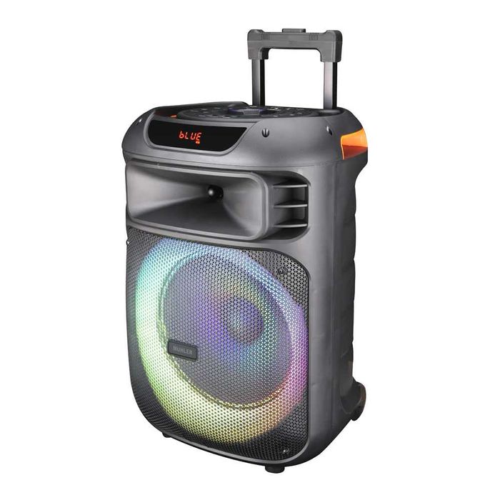 НОВИ Мощна активна караоке колона 12/15 инча с два безжични микрофона