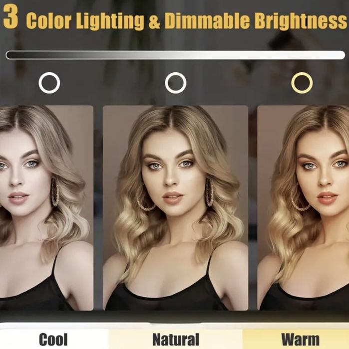 LED огледало за грим