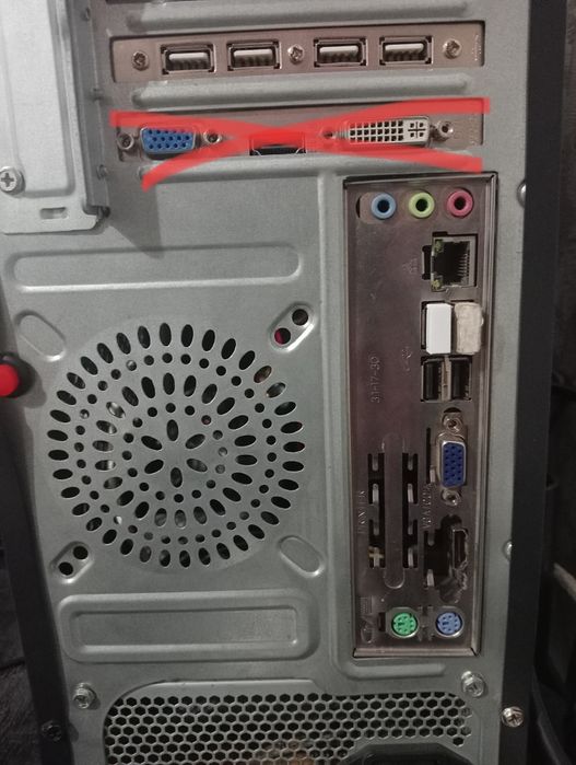 Системный блок продаетсия без видеокарты и виндоус