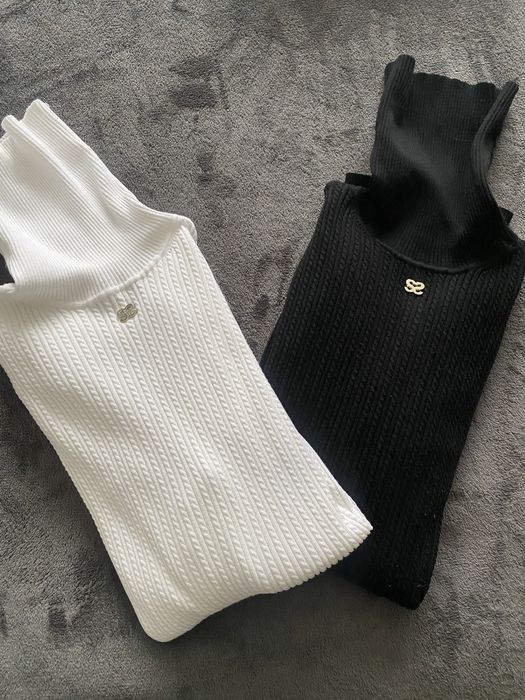 Sandro Paris блузи поло с емблема с логото