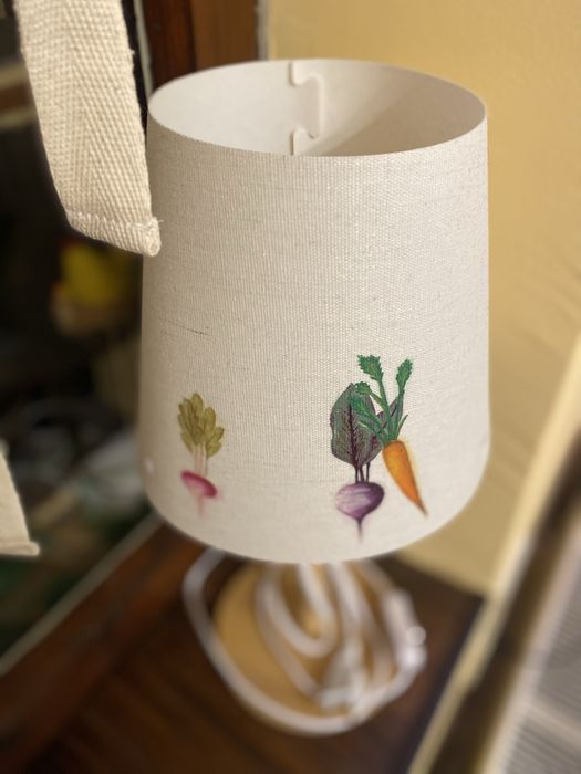 Ръчно рисувана лампа