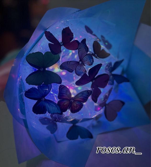 Букет из бабочек