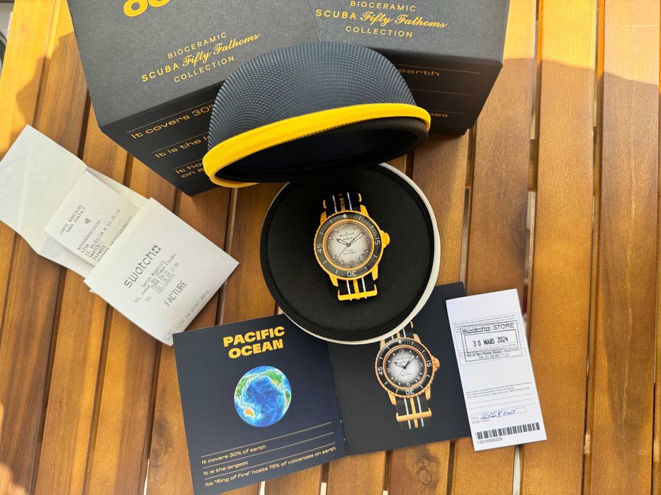 Pacific Ocean Blancpain X Swatch SCUBA FIFTY FATHOMS