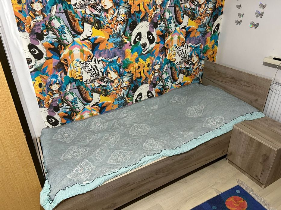 2 кровати в бывшем употребление