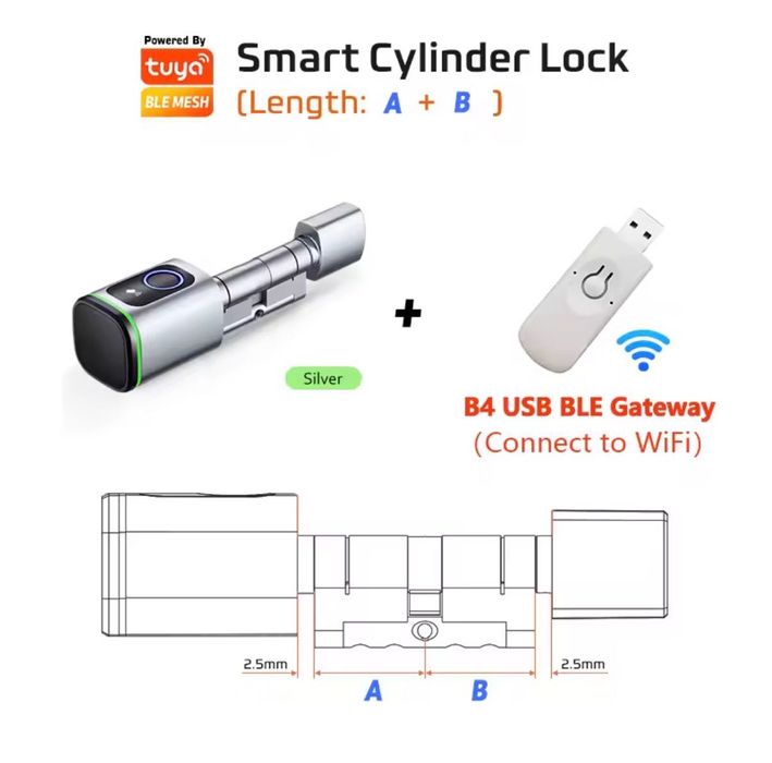 Tuya Smart патрон 70mm + USB BLE gateway