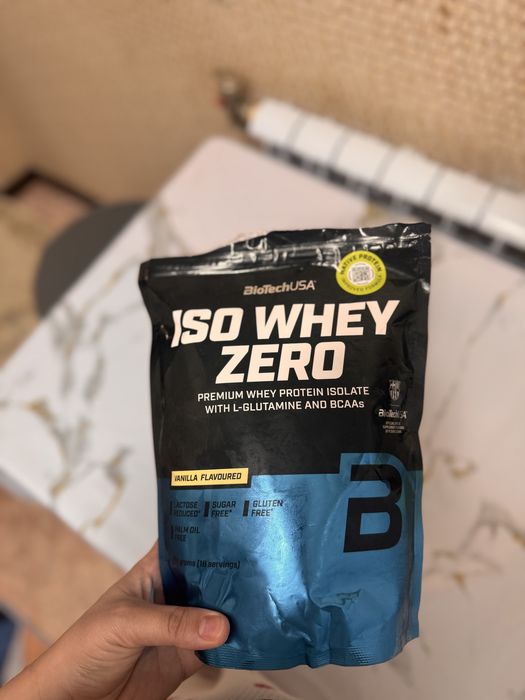 Протеин BioTechUSA Iso Whey Zero, ваниль
