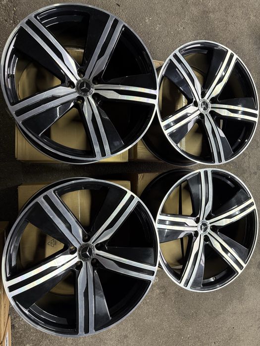 Jante aliaj noi MERCEDES GLE GLS - 5x112 R22 in 2 latimi