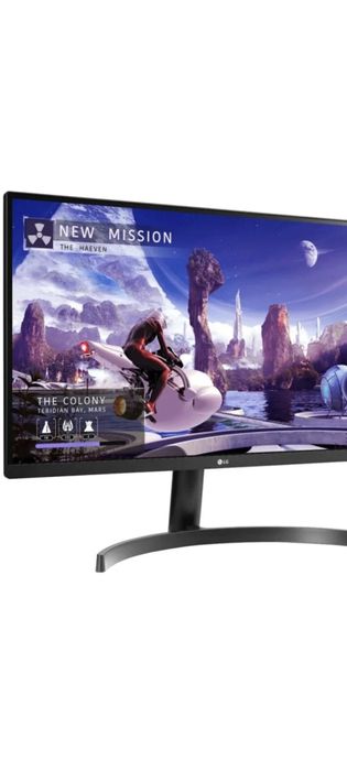 LCD LG 31.5" 32QN600-B черный {IPS 2560х1440 75Hz