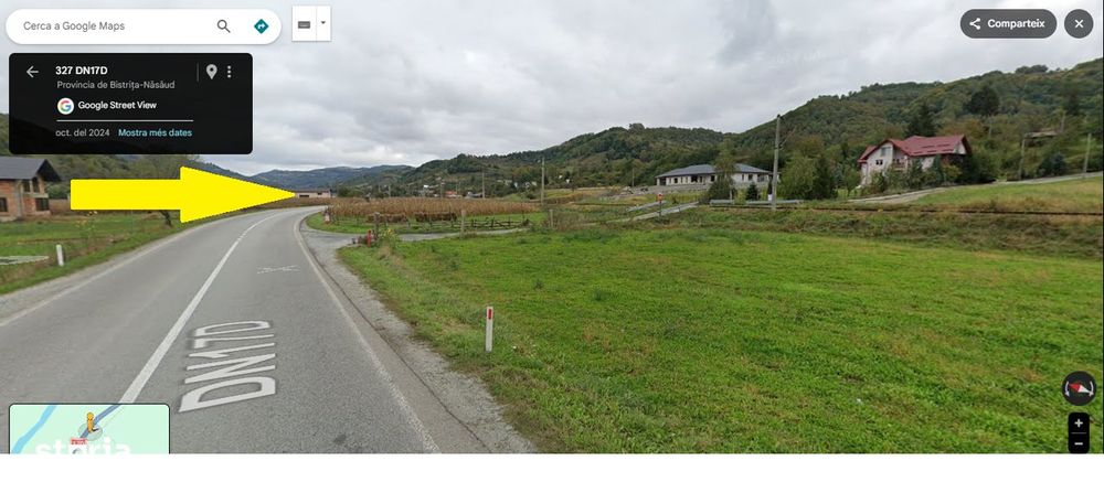 Teren intravilan de vânzare, 3111mp, acces asfaltat