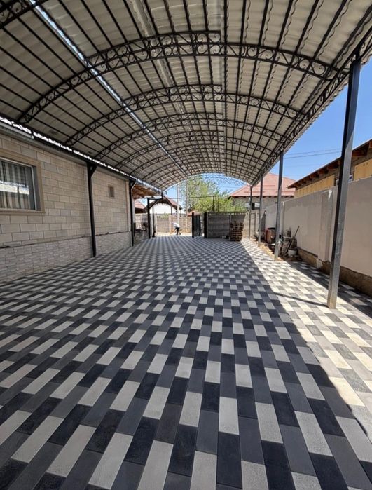 Укладка брусчатки