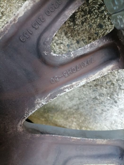 4бр алуминиеви джанти 17 цола 5 х 108 ет 50 380лв