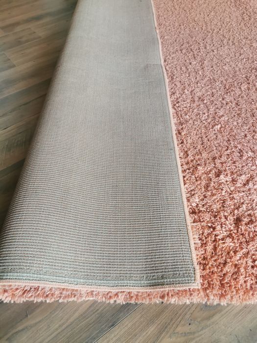 Covor Shaggy 195x296 cu fir lung, pufos 2.5cm gros. culoare