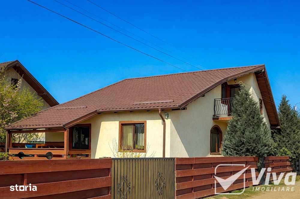 Casa single la pret de duplex! P+1E, 2 bai,120mp – Lunca Cetatuii