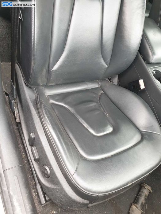 Scaun Dreapta Fata Pasager Piele Neagra S-Line Electric Fara Incalzire Audi A5 Sportback 2008 - 2016 [C5535]