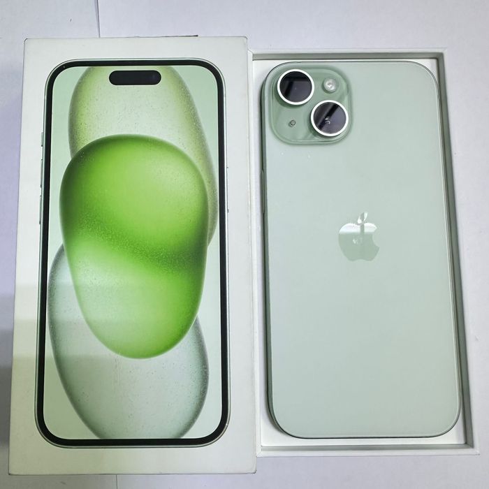 iPhone 15, Green, 256 GB