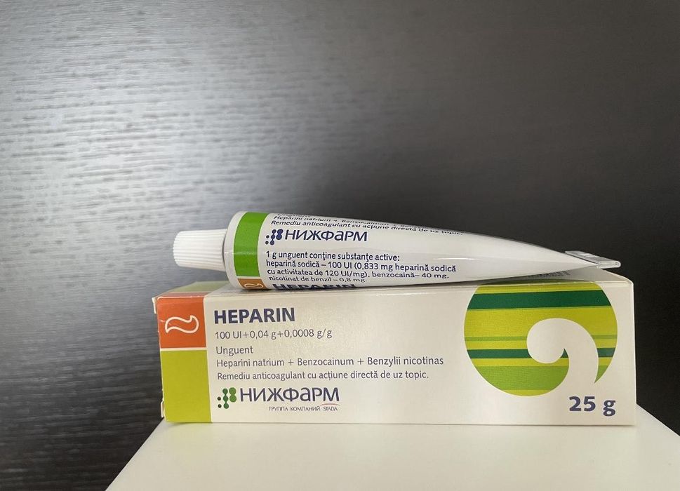 Heparin cremă remediu eficient pt varice