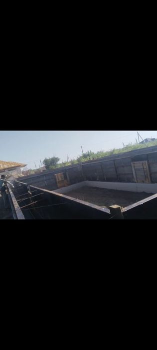 Фундамент заливка под миксер