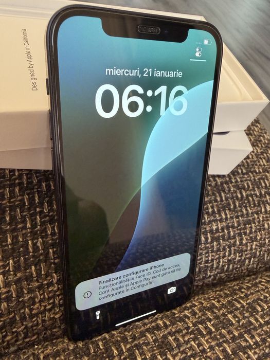 iPhone 12 Black 64Gb Baterie 87% impecabil