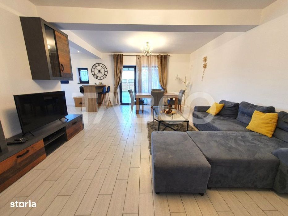 Casa moderna de inchiriat cu 4 camere si curte in Selimbar