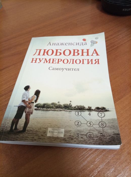 Подарявам книгата  ,,Любовна нумерология "'