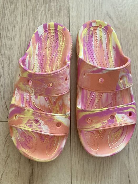 Papuci casual Crocs, Pink, Nike- femei