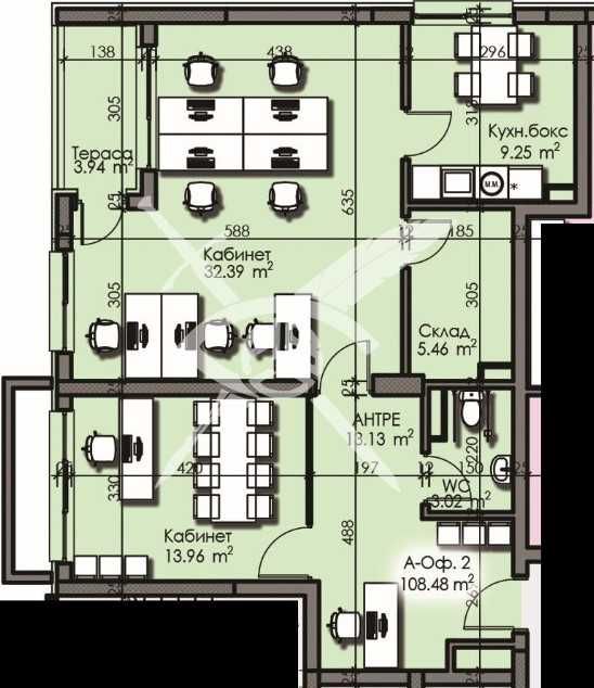 Офис в Изгрев 919-26926