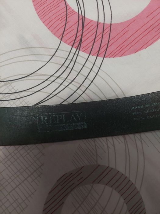 Кожен колан Replay-естествена кожа