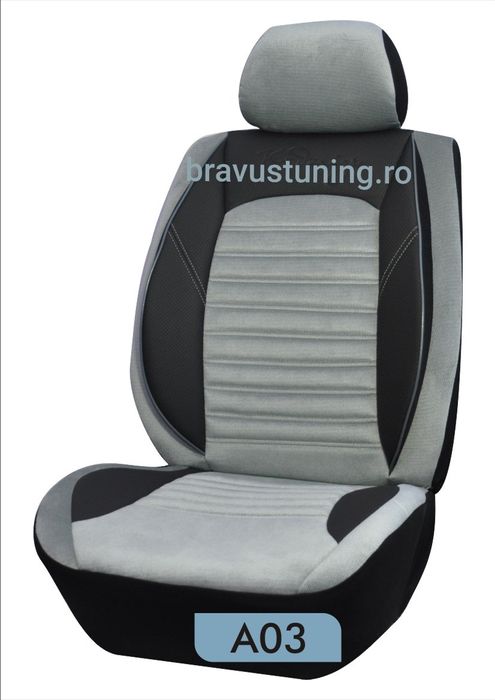 Huse scaun auto VELUR set complet BMW,Skoda,Opel,Duster,Logan,Passat