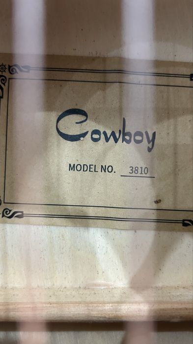 Гитара cowboy 38рз