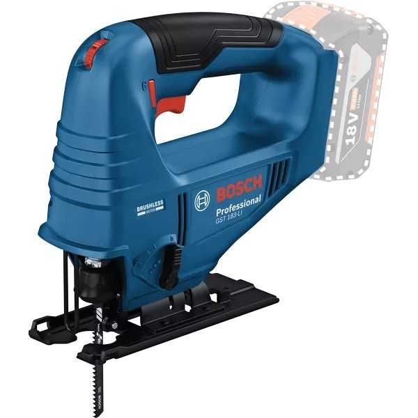 Зеге/прободен трион BOSCH GST 183-LI SOLO, 18V