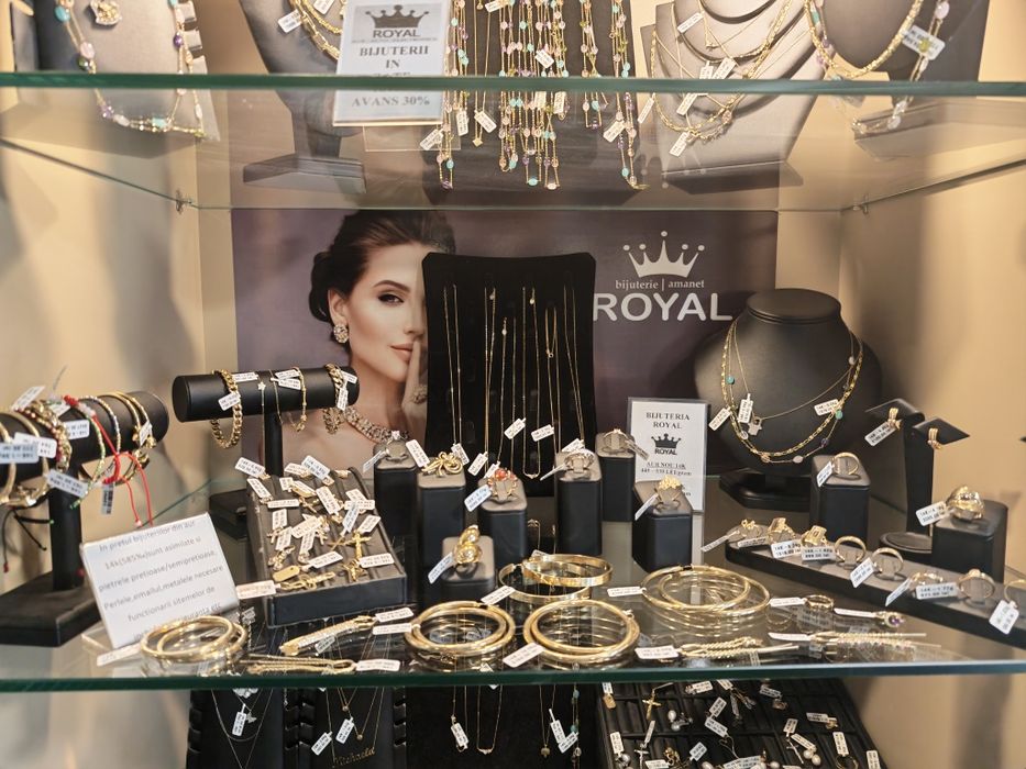 Bijuterie Amanet Exchange ROYAL  / Bijuterii AUR/ Ceasuri / Telefoane schimb valutar