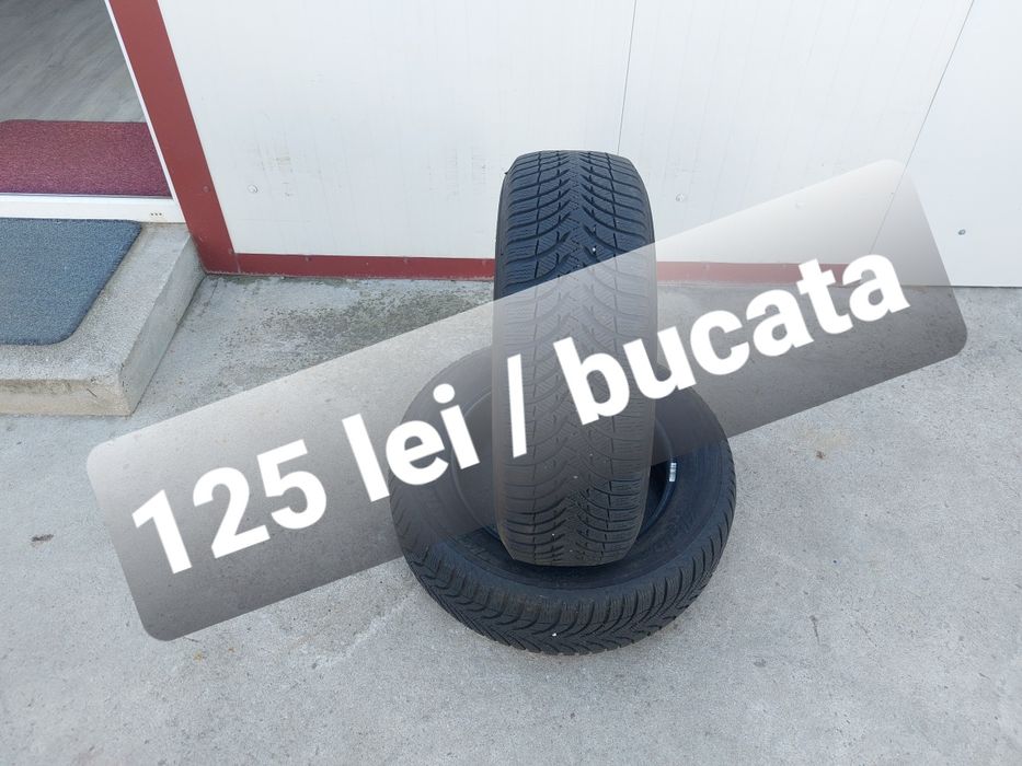 125 lei bucata! Doua anvelope M+S/IARNA 205 60 16 Michelin