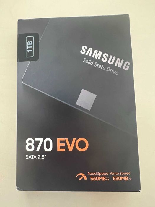 Памет Solid State Drive (SSD) Samsung 870 EVO, 1TB, SATA 2.5"
