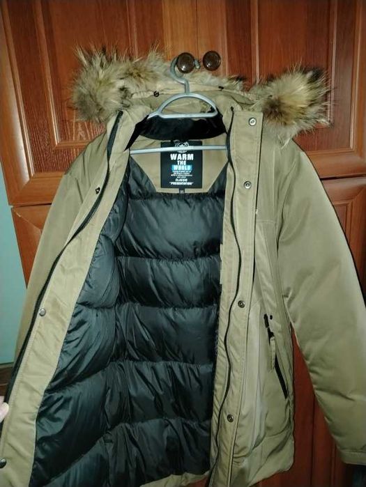 Новый пуховик мужской