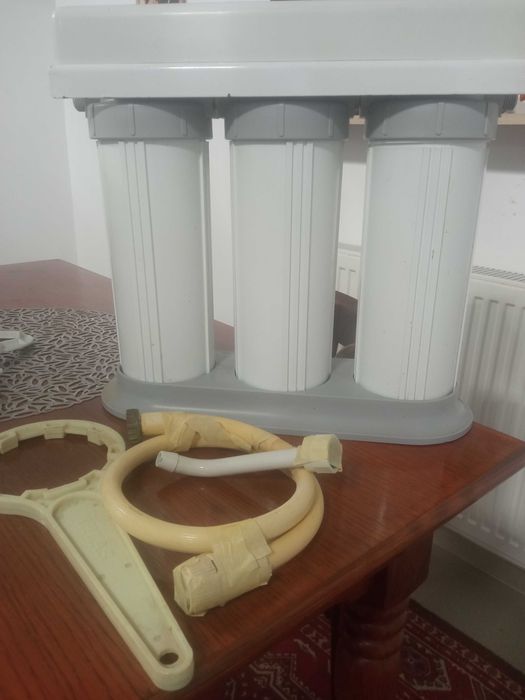 Triplu cartus de rasina si carbon