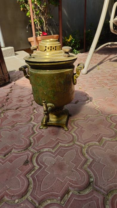 Fierbător ceai/cafea din al doilea rb. Mondial