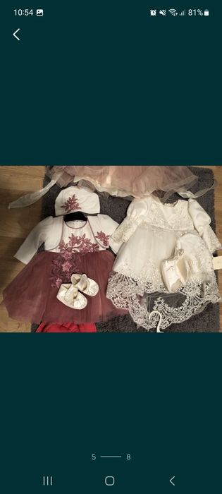 Rochite,Ținute botez/bincuvantare