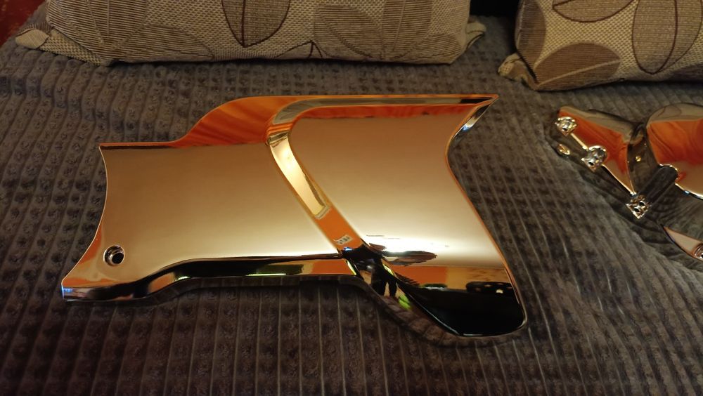 Ляв декоративен капак и капак на скоростите Honda Fury VT1300