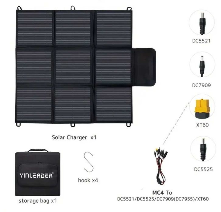 Сгъваем соларен панел Yinleader 200W