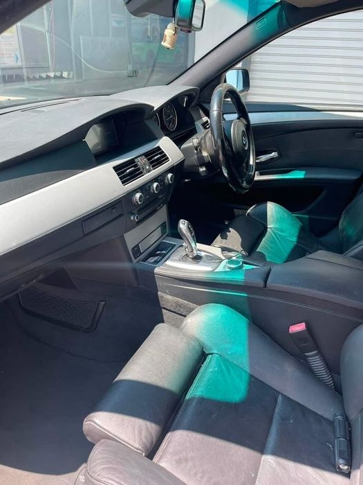 Черно кожено рекаро за BMW E61