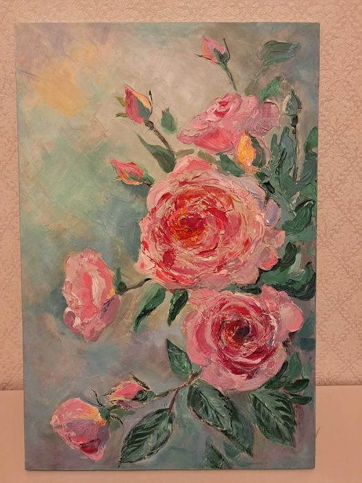 Картина с цветами.